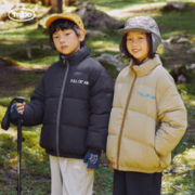 mipo 蜜扑 AW23冬装 儿童羽绒服男2023新款女童冬季三防外套