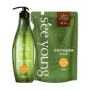 滋源无硅油无患子控油蓬松清爽柔顺洗发水露组合装500ml