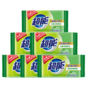 概率券、PLUS会员：超能 柠檬草透明皂/洗衣皂 260g*6块
