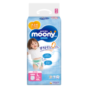 plus会员：moony 尤妮佳 裤型拉拉裤畅透系列 *3件