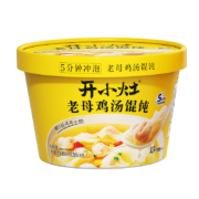再降价，限地区，plus会员:统一开小灶冲泡老母鸡汤小馄饨55g*1碗早餐免煮*2件
