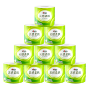心相印卷纸【肖战同款】云感柔肤 4层150克*24卷卫生纸（整箱销售）