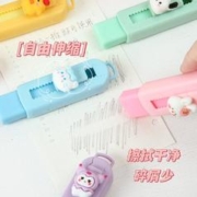 亚微 卡通冰淇淋推拉橡皮小学生专用像皮擦不易留痕少屑干净擦字成线橡皮擦儿童推动式幼儿园铅笔象皮擦奥特曼橡皮