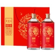 宁夏红28度枸杞酒低度发酵酿500ml*2礼盒装*2件+凑单（赠枸杞）