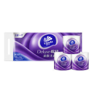 Vinda 维达 立体美棉韧压花有芯卷筒纸3层130节30卷hn