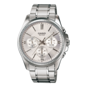 卡西欧（CASIO） MTP-1375 卡西欧男表商务休闲运动 大表盘三眼手表 MTP-1375D-7AVDF-50米防水