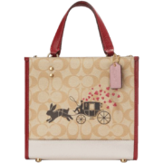 PLUS会员：COACH 蔻驰 兔年限定款托特包手提包 CF404