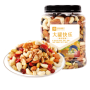 良品铺子每日坚果礼盒 混合坚果大礼包 干果原味坚果开心果坚果孕妇零食 【独立罐装】每日坚果520g x1份