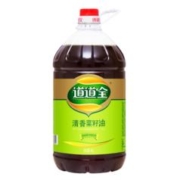 plus会员:道道全 食用油 清香菜籽油4L *3件