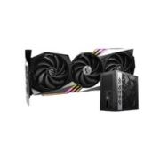 MSI 微星 GeForce RTX 4080 GAMING X TRIO 16G 独立显卡+微星 MPG A1000 PCIE5 金牌（90%） 全模组化 ATX电源 1000W