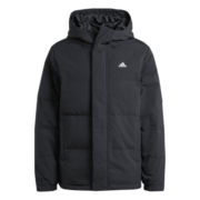 adidas阿迪达斯轻运动男女同款冬季500蓬保暖鸭绒羽绒服IZ4883 黑色 A/L