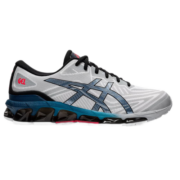 亚瑟士（asics）男跑鞋GEL-QUANTUM 360 VII 3D打印科技缓震舒适运动鞋男士跑步鞋 灰白/深海蓝1201A481.101 标准 42/US8.5