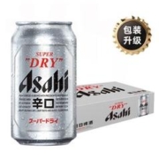 Asahi 朝日啤酒 超爽330ml*24听装 国产啤酒 整箱