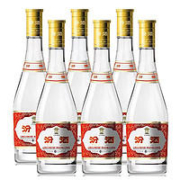 汾酒 山西汾酒杏花村酒53度玻汾黄盖汾酒475mL*6瓶整箱清香高度白酒