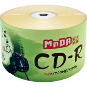 铭大金碟（MNDA）CD-R空白光盘/刻录盘 江南水乡系列 52速700M 50片塑封装