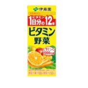 ITOEN 伊藤园 维生素蔬果汁200ml*12 临期