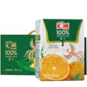 汇源 无添加纯果汁维生素c饮料 礼盒100%橙汁200ml*12盒+凑单品