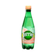 Perrier巴黎水（Perrier）法国原装进口气泡水桃子味天然矿泉水500ml*6瓶