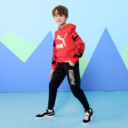 限尺码：PUMA 彪马 儿童休闲长裤