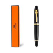 Jinhao 金豪 钢笔159大班系列 黑色金夹 F尖 0.5mm