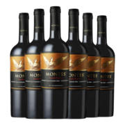 MONTES蒙特斯家族珍藏赤霞珠干红酒智利进口葡萄酒750ml*6中秋节送礼物