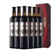 CHANGYU 张裕 红酒第九代珍藏级解百纳N268干红葡萄酒750mlx6瓶