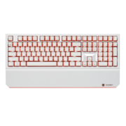 黑峡谷（Hyeku）X5 有线/无线2.4G双模机械键盘 108键PBT键帽 凯华BOX新轴 桃桃气泡水 玫瑰红轴 附卡扣腕托