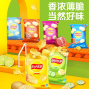 Lay's 乐事 薯片23g*5+45g*3组合原味黄瓜