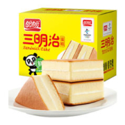 盼盼 三明治蛋糕点520g*1箱整箱早餐面包吐司休闲零食