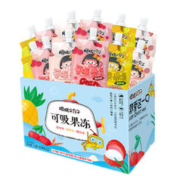 樱桃小丸子 果汁吸吸果冻90g*12袋