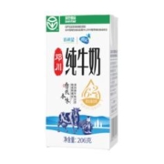 新希望 蝶泉云南邓川纯牛奶206g*24盒