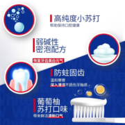 狮王（Lion）大白葡萄柚小苏打美白牙膏 淡化牙渍亮白 大白葡萄柚小苏打120g*3
