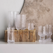 芬兰航空头等舱甄选，iittala 伊塔拉 Ultima Thule极冻系列 玻璃小烈酒杯50ml*4个