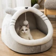 茨格曼 龙猫猫窝 s号 10斤内猫用