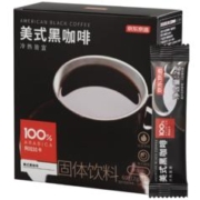 首购礼金：京东京造 黑咖啡速溶美式咖啡条0脂肪咖啡豆粉 2g*30条 共60g
