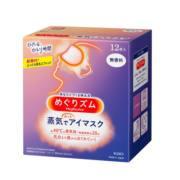 花王（KAO）日本进口 美舒律蒸汽眼罩/热敷贴12片装 经典无香新旧版随机发货