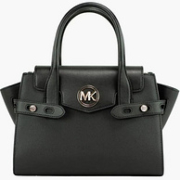 Michael Kors 迈克·科尔斯 Carmen 中号皮质翻盖翅膀包手提包 35S2GNMS8L