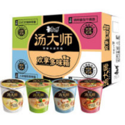 康师傅 汤大师系列方便面 4口味综合箱/12杯