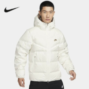 NIKE 耐克 运动服保暖连帽上衣羽绒服 FZ1103-133 L