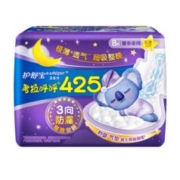 亲子会员：whisper 护舒宝 新考拉呼呼超长夜用卫生巾425mm*8片姨妈巾*10件