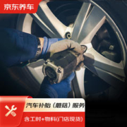 京东养车 汽车补胎服务 蘑菇钉补胎 到店服务
