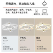 CHANGHONG 长虹 照明LED客厅灯黄白满天星现代简约北欧时尚餐厅卧室全屋灯具套餐 套餐1三室两厅