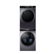 海尔（Haier）纤美洗烘套装 10Kg超薄滚筒洗衣机全自动+热泵烘干机家用组合智能投放一体式面版 【香薰柔烘】14126套装（10公斤洗衣+10公斤