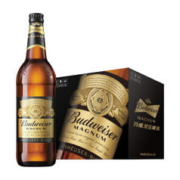 京东PLUS：Budweiser 百威 黑金 美式拉格啤酒 高浓度烈性 600ml*12瓶 啤酒整箱装