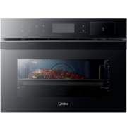 美的（Midea）嵌入式蒸烤一体机 家用多功能蒸箱烤箱空气炸三合一 京东小家APP操控 55L大容量搪瓷内胆BS5053W