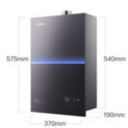 20点开始、PLUS会员：Midea 美的 16升 燃气热水器 JSQ30-M9 Ultra