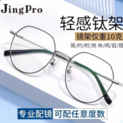 ZEISS 蔡司 1.60非球面树脂镜片*2片+纯钛镜架多款可选（可升级FILA斐乐镜架）