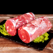 伊莱曼诺（ILEMANO）宁夏滩羊肉 生鲜分割整半只羊 原切羊腿羊排烧烤火锅食材礼盒清真 羊肉卷整条5斤