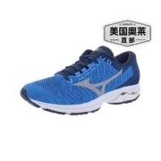 Mizuno 美津浓 Rider Waveknit 3 男士健身跑步鞋 - 风铃/蒸气蓝