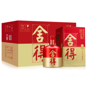 捨得 品味捨得(慶典裝) 濃香型白酒 52度 500ml*6瓶 整箱裝 - 價格